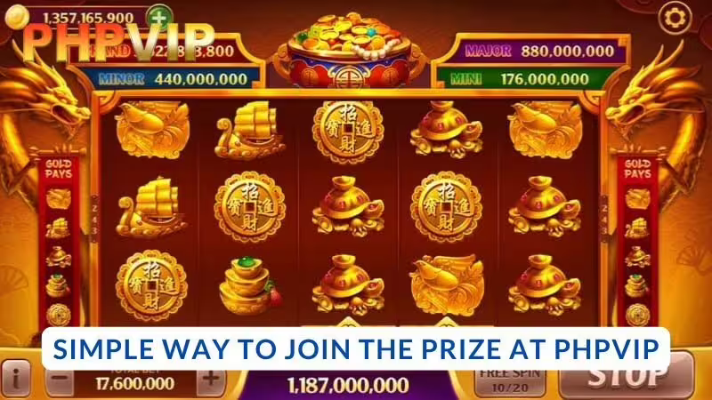 How to join the prize is simple at PHPVIP